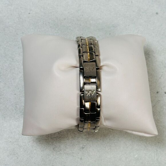 Anne Klein Watch 28mm Round Mixed Tone Date Classic Brand New Battery - Picture 5 of 13